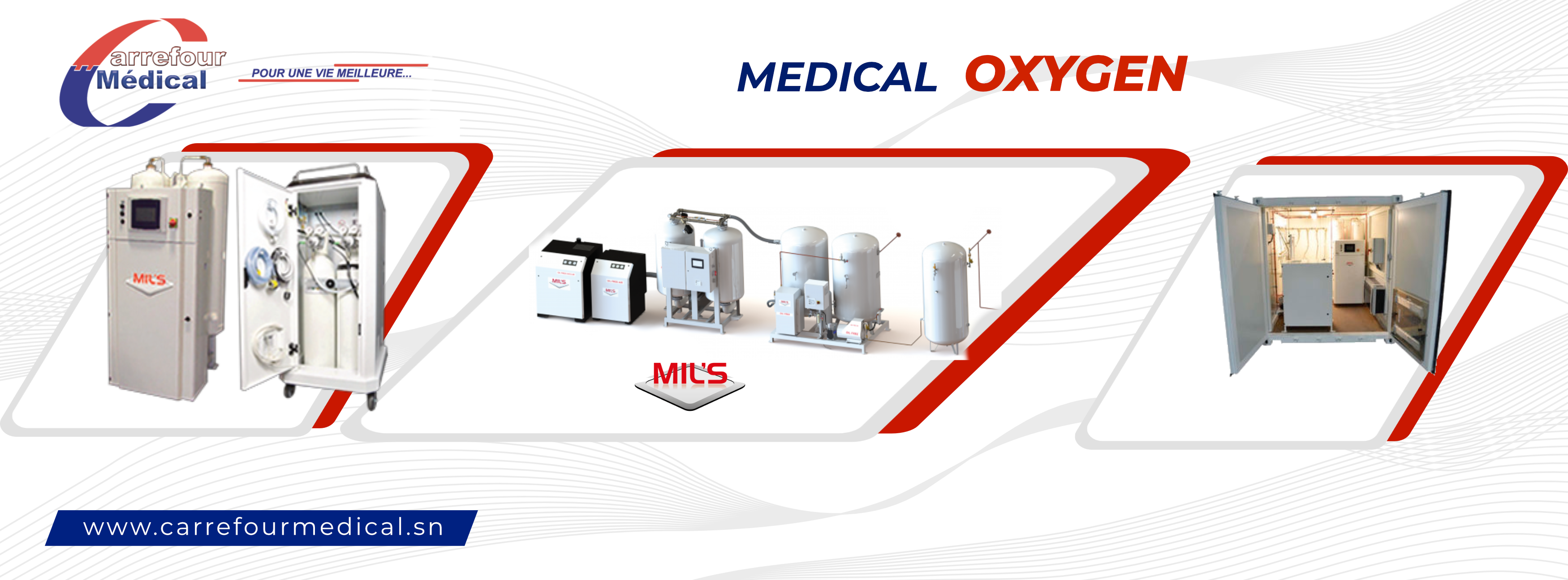 Carerefour Banner Oxygen