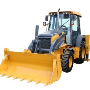 sticker-engin-tracteur-pelle-jaune