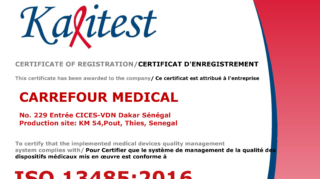 Certificat ISO 13485 CM 2